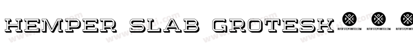 Hemper Slab Grotesk字体转换